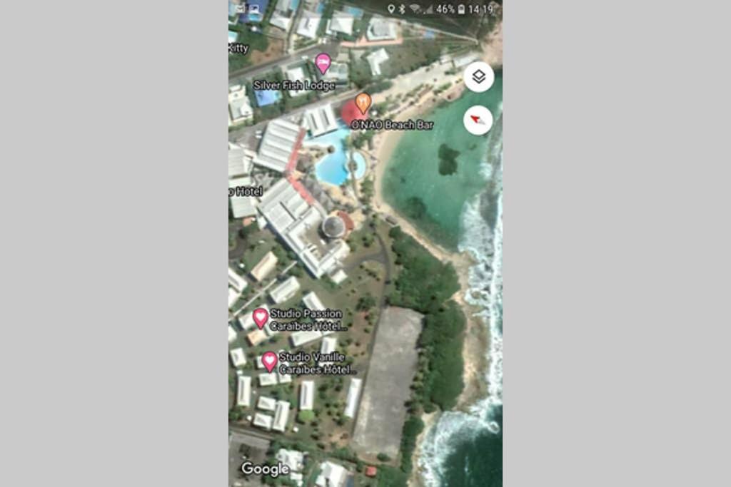 Studio Avec Grande Piscine, Plage Cannelle Caraibes サン・フランソワ エクステリア 写真