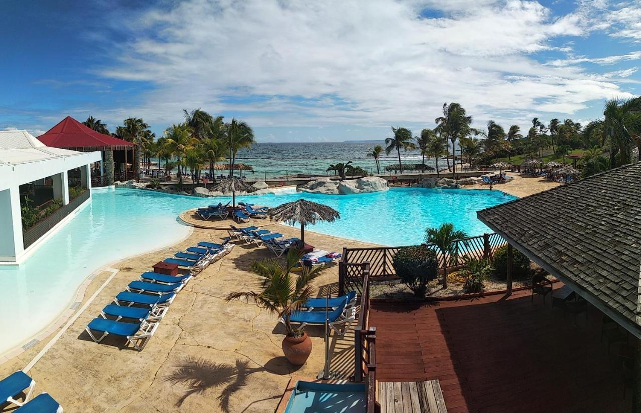 Studio Avec Grande Piscine, Plage Cannelle Caraibes サン・フランソワ エクステリア 写真