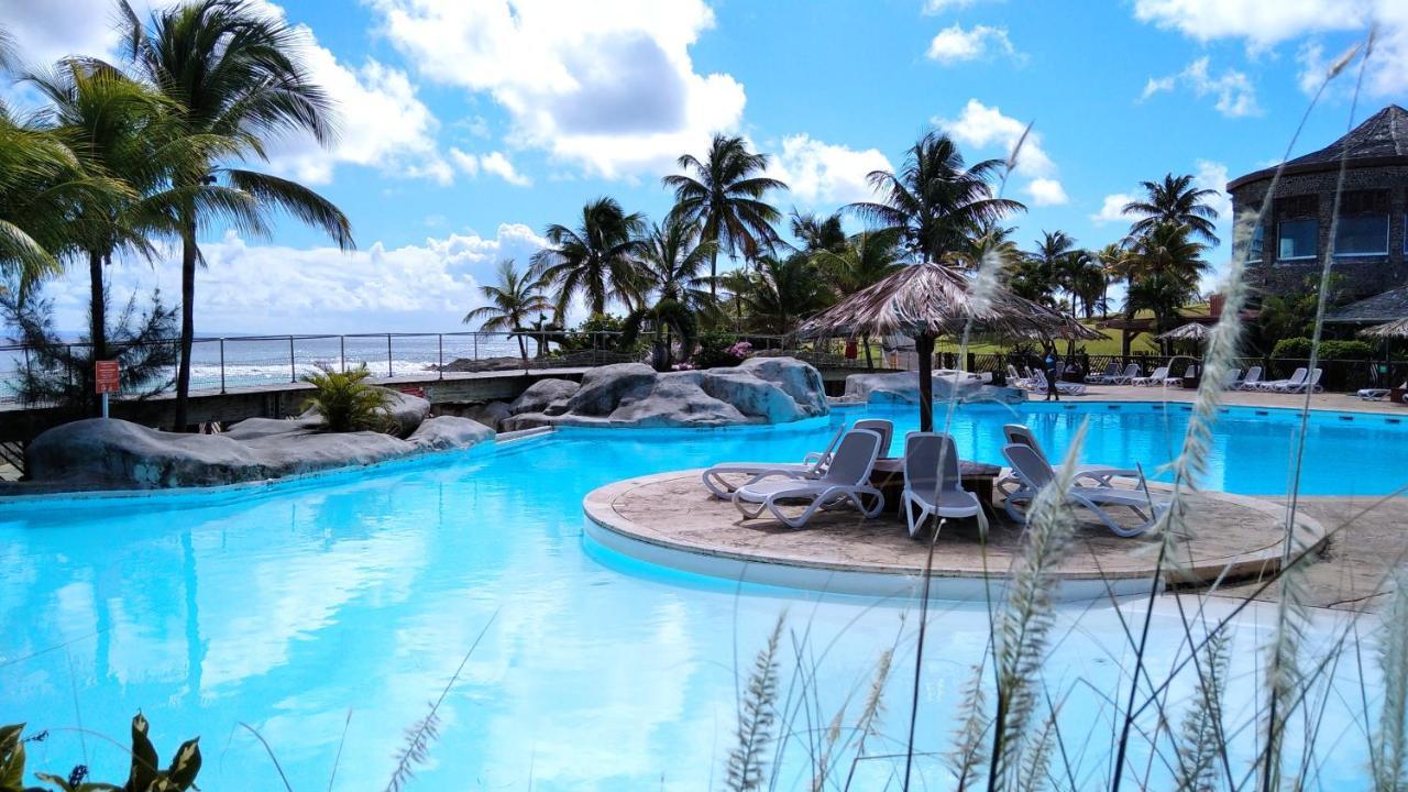 Studio Avec Grande Piscine, Plage Cannelle Caraibes サン・フランソワ エクステリア 写真