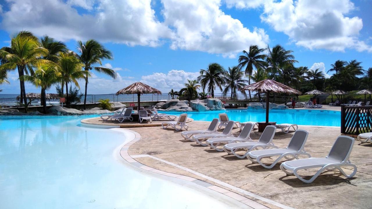 Studio Avec Grande Piscine, Plage Cannelle Caraibes サン・フランソワ エクステリア 写真